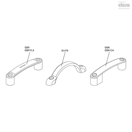 Elesa Screw-covers, ECA.B0-C1 ECA.B